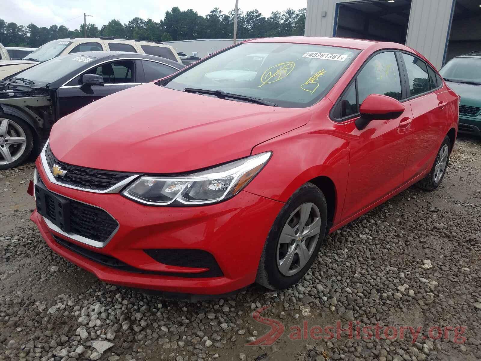 1G1BC5SMXJ7101464 2018 CHEVROLET CRUZE