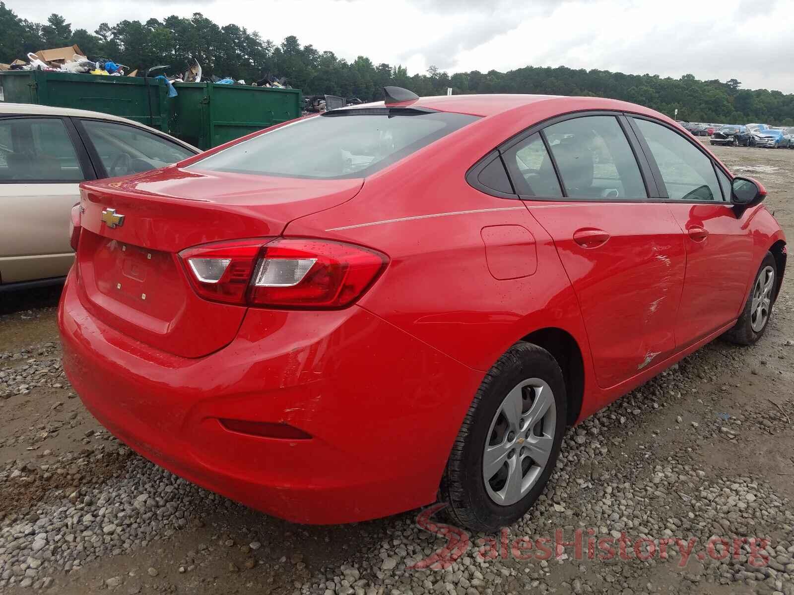 1G1BC5SMXJ7101464 2018 CHEVROLET CRUZE