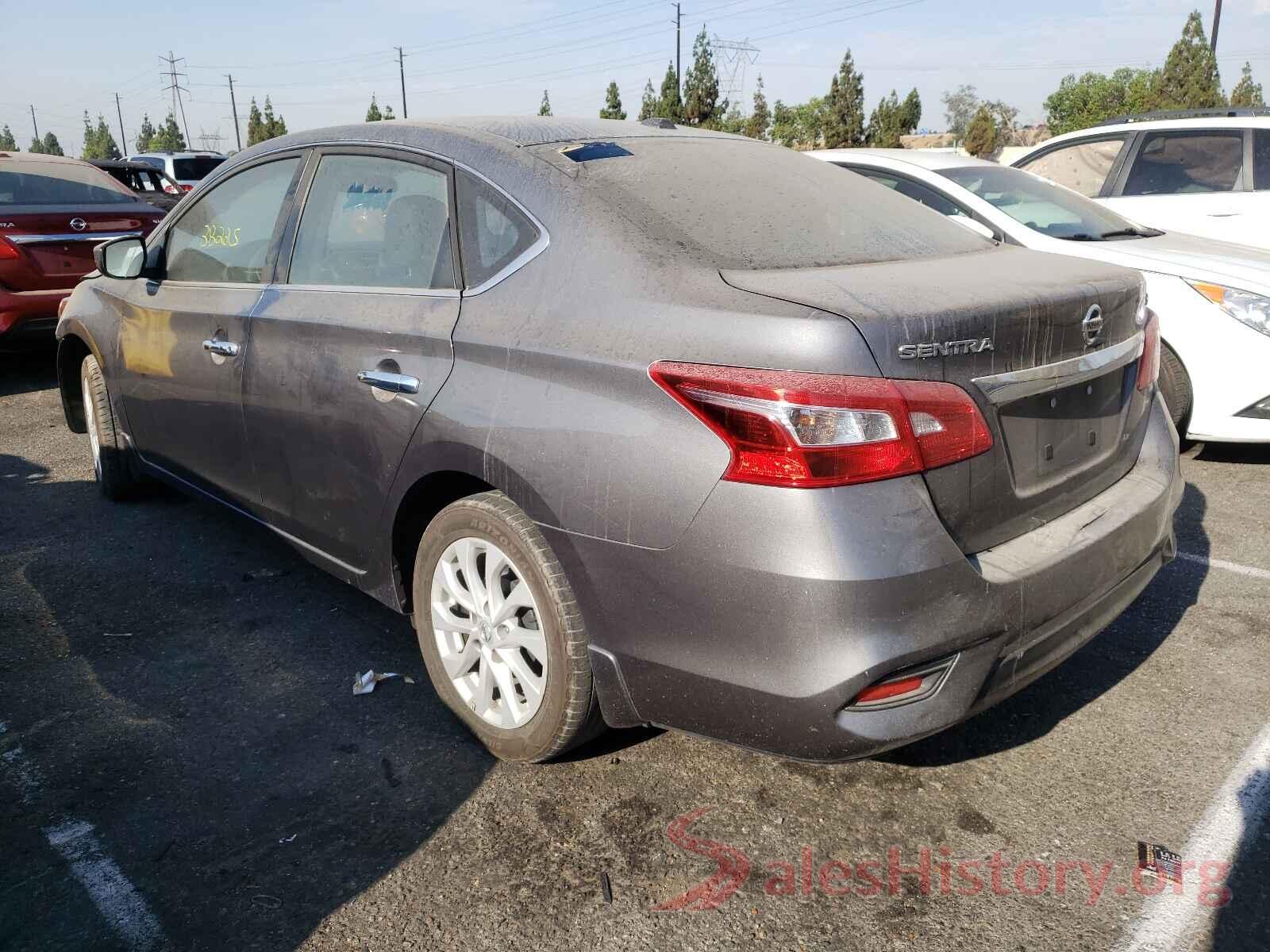 3N1AB7APXKL604411 2019 NISSAN SENTRA