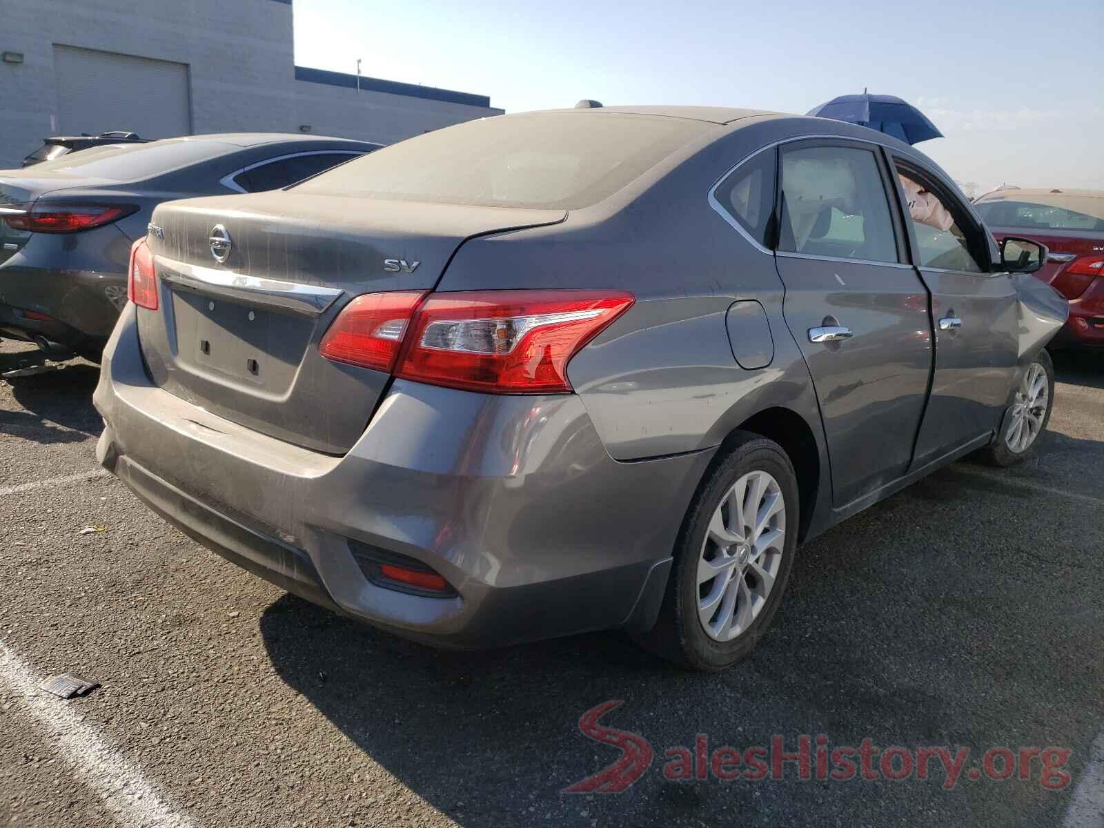 3N1AB7APXKL604411 2019 NISSAN SENTRA