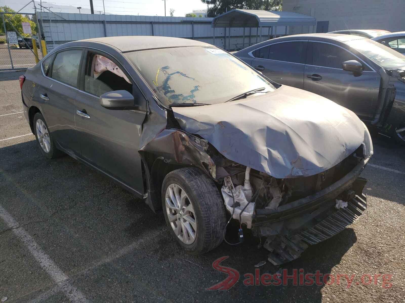 3N1AB7APXKL604411 2019 NISSAN SENTRA