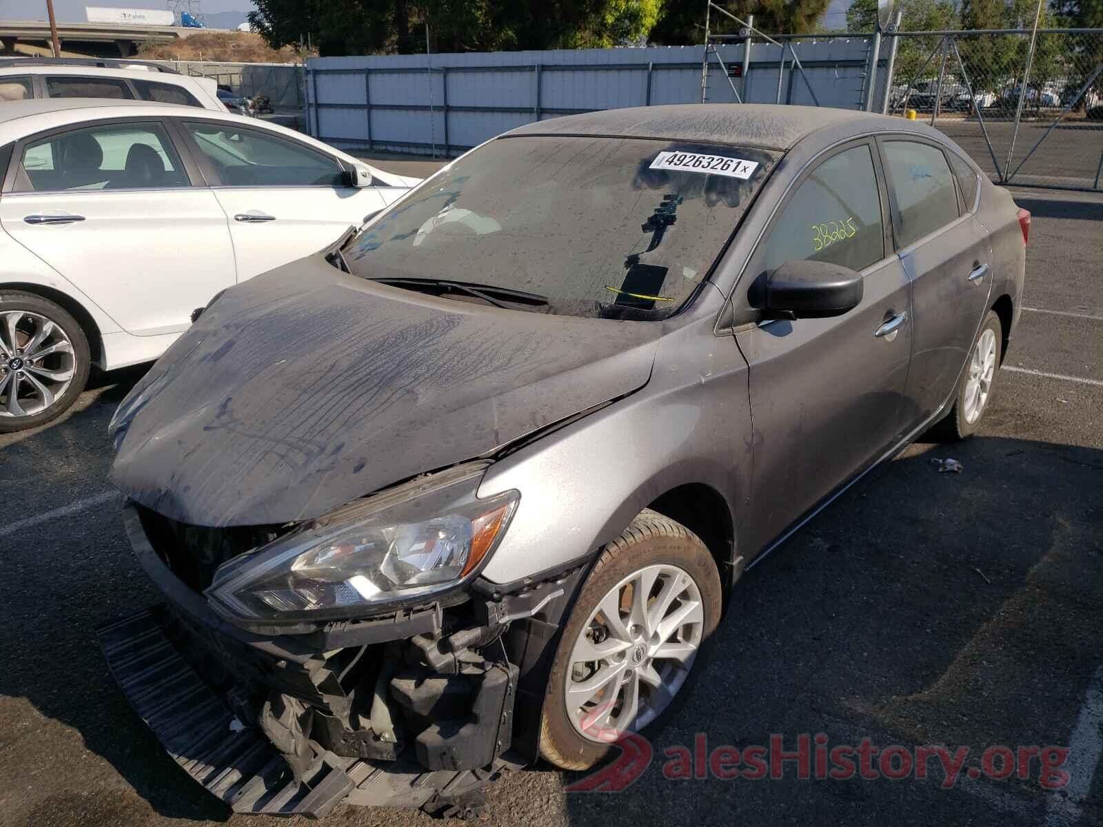 3N1AB7APXKL604411 2019 NISSAN SENTRA