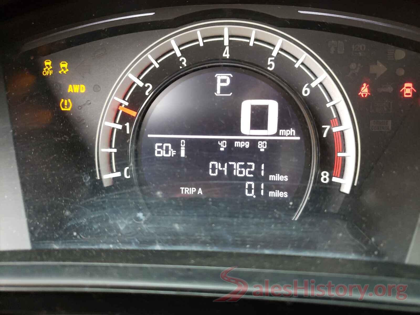 5J6RW6H36KL002502 2019 HONDA CRV