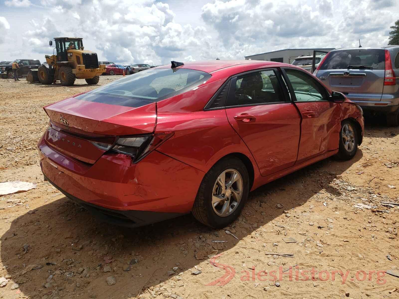 5NPLL4AG3MH041139 2021 HYUNDAI ELANTRA