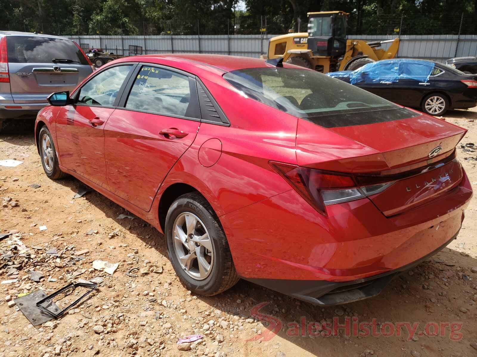 5NPLL4AG3MH041139 2021 HYUNDAI ELANTRA