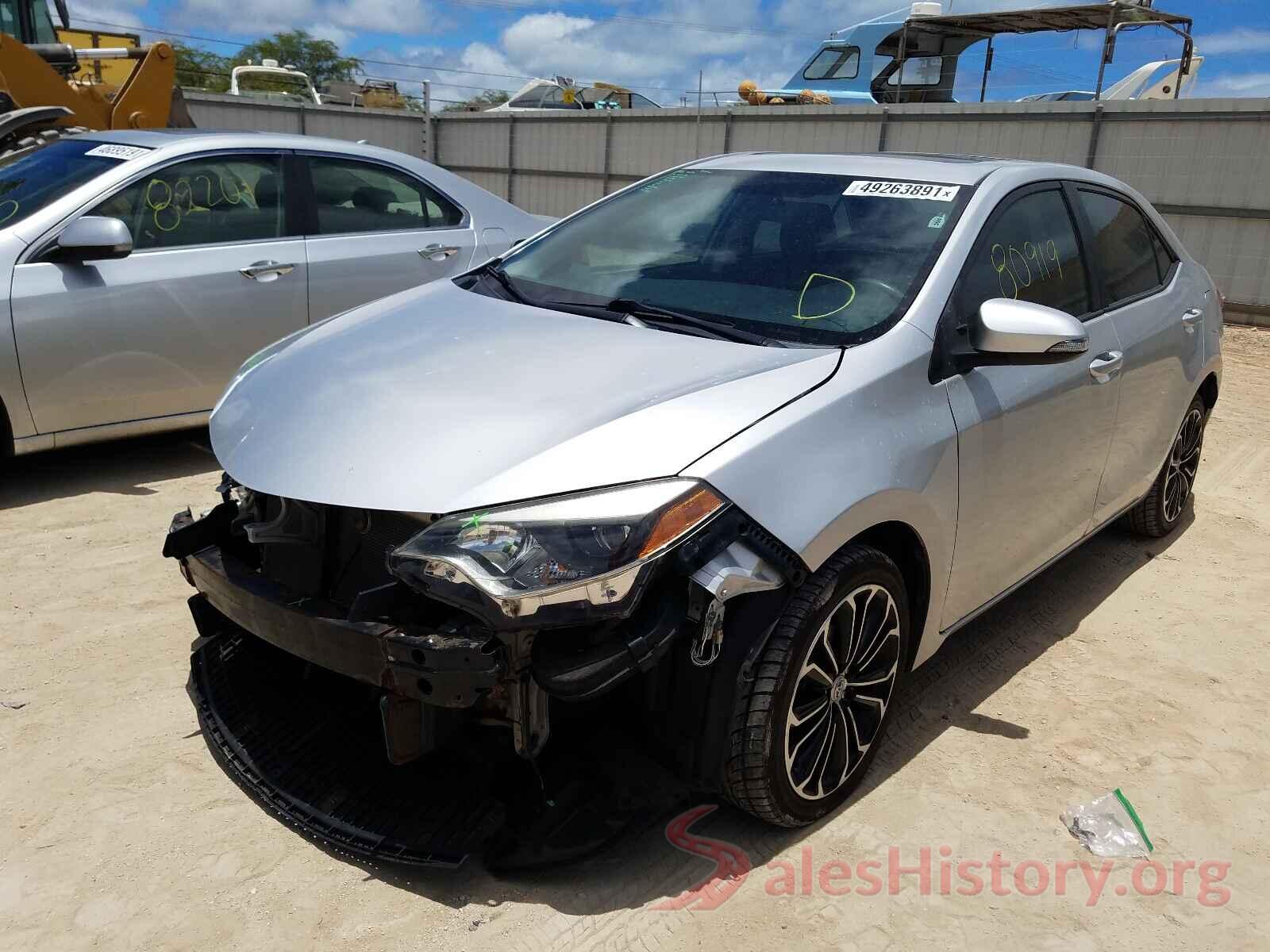 5YFBURHE8GP521209 2016 TOYOTA COROLLA