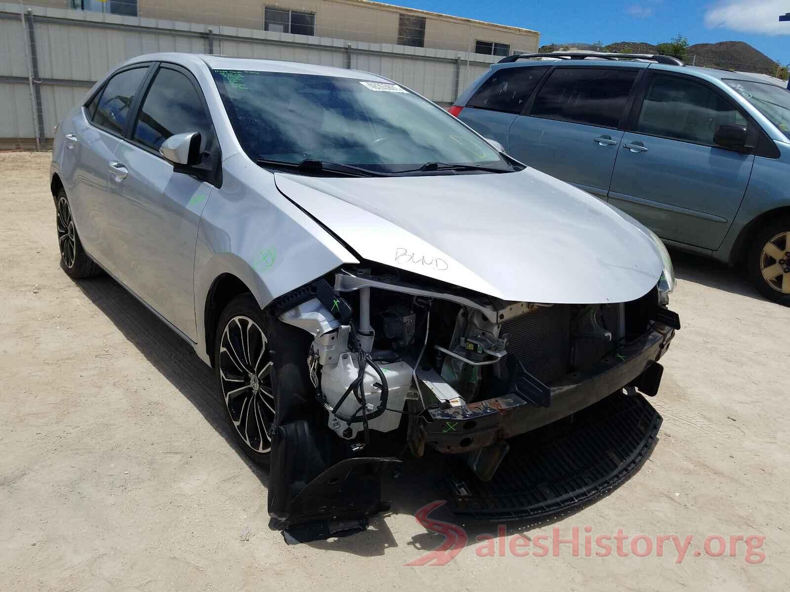 5YFBURHE8GP521209 2016 TOYOTA COROLLA