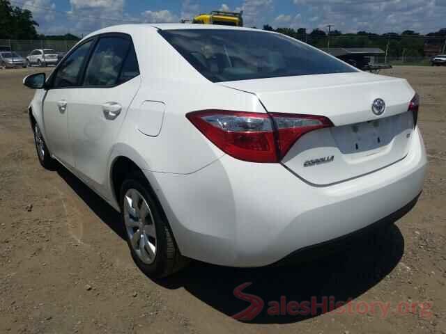 5YFBURHE1GP490188 2016 TOYOTA COROLLA