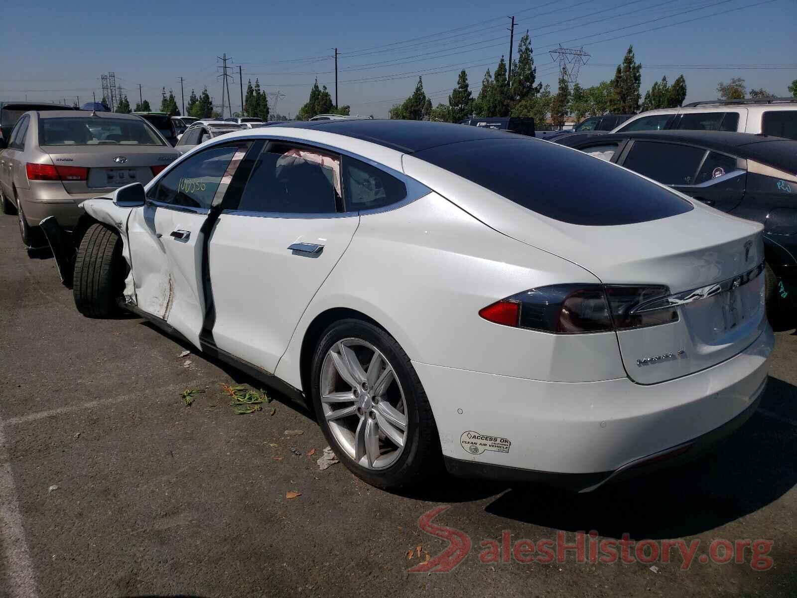 5YJSA1S16FF081369 2015 TESLA MODEL S