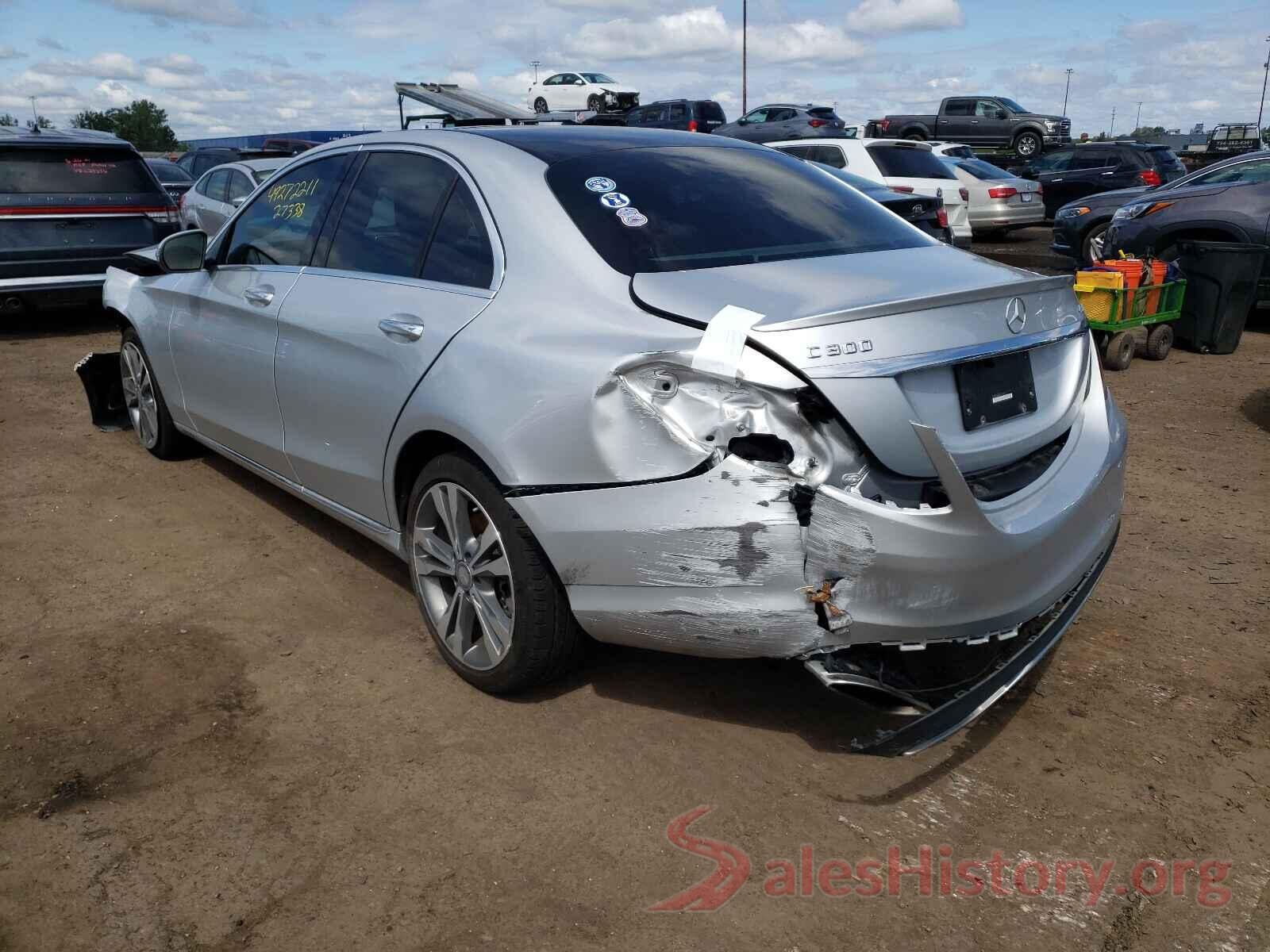 55SWF4KB9GU170673 2016 MERCEDES-BENZ C-CLASS