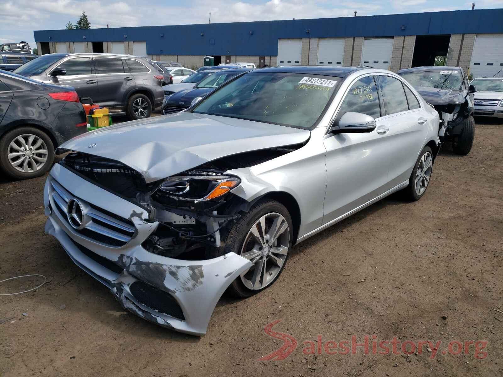 55SWF4KB9GU170673 2016 MERCEDES-BENZ C-CLASS