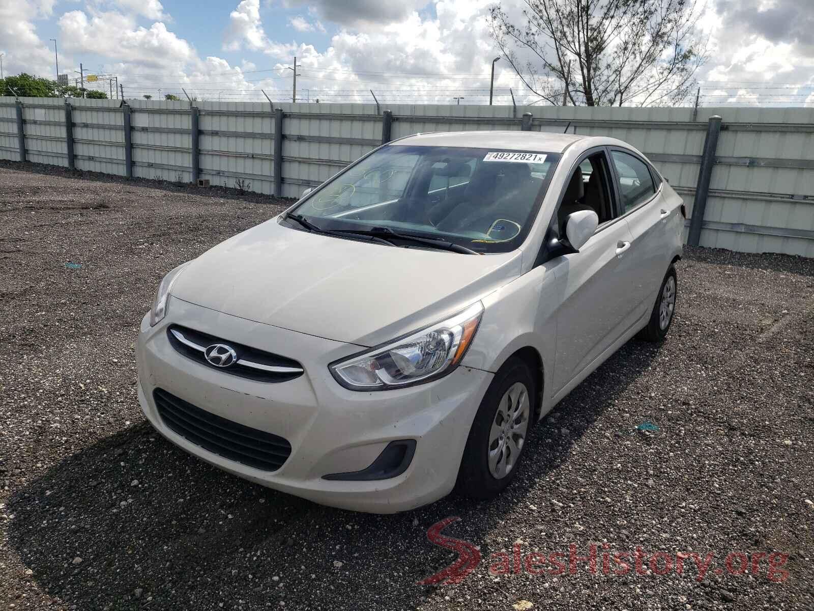 KMHCT4AE0GU963971 2016 HYUNDAI ACCENT