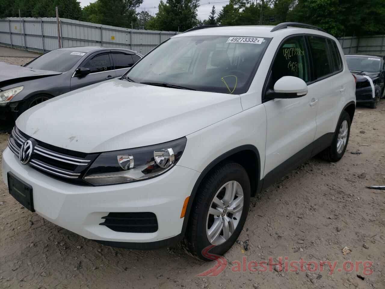 WVGBV7AX7HK027156 2017 VOLKSWAGEN TIGUAN