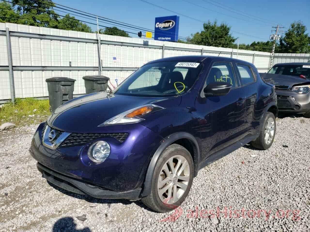 JN8AF5MR8GT609388 2016 NISSAN JUKE