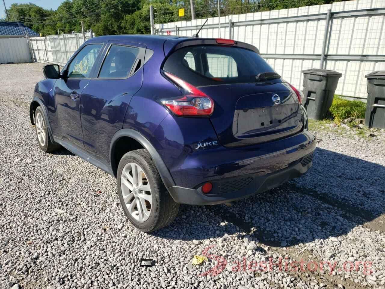 JN8AF5MR8GT609388 2016 NISSAN JUKE