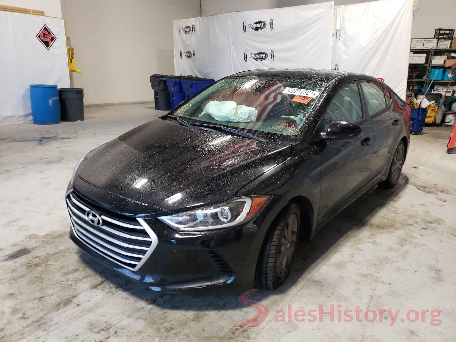 5NPD84LF6JH263261 2018 HYUNDAI ELANTRA