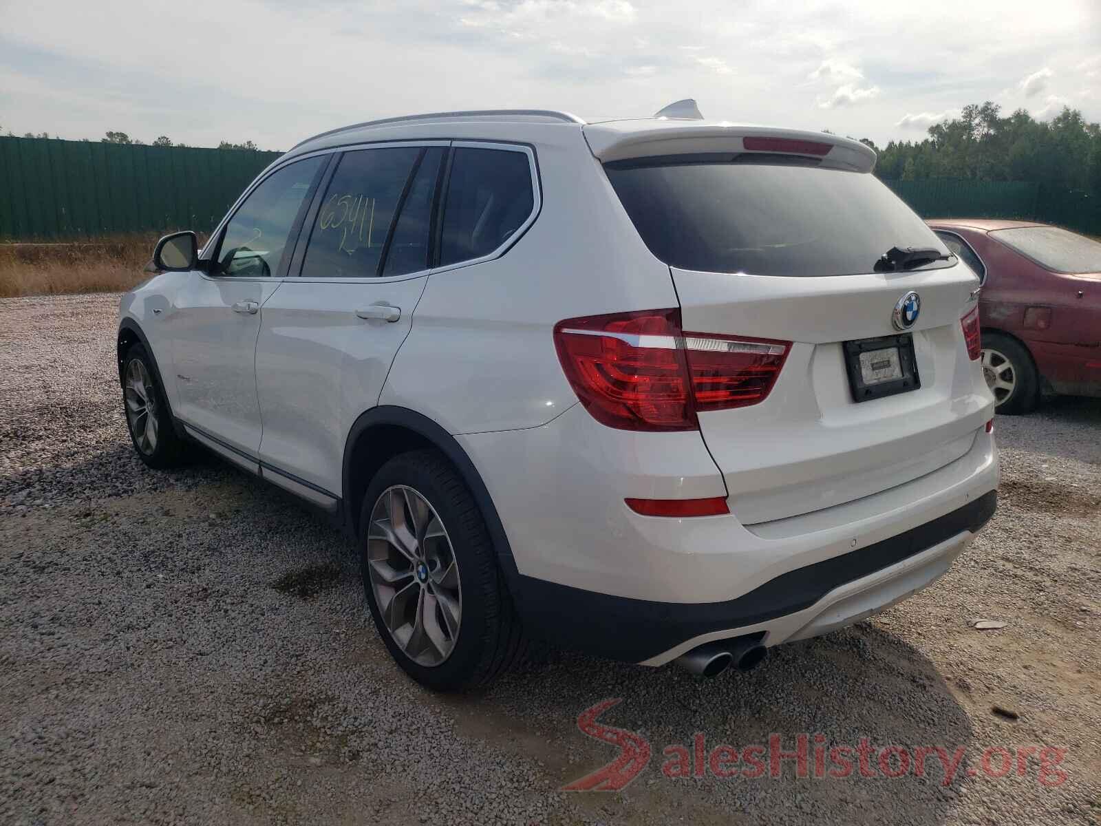 5UXWZ7C55G0R32509 2016 BMW X3