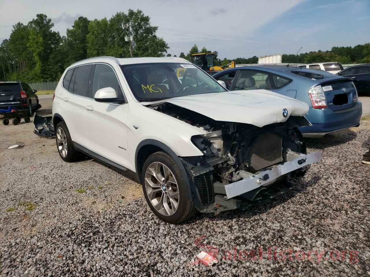 5UXWZ7C55G0R32509 2016 BMW X3