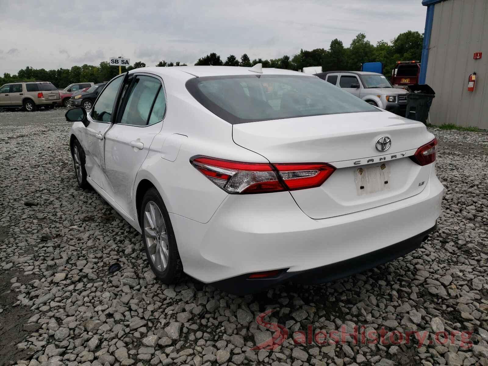 4T1B11HK7KU193028 2019 TOYOTA CAMRY