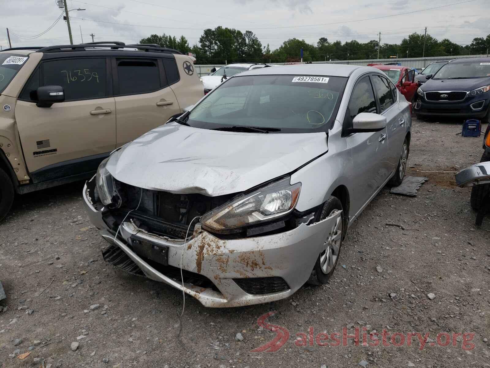 3N1AB7AP1GY246710 2016 NISSAN SENTRA