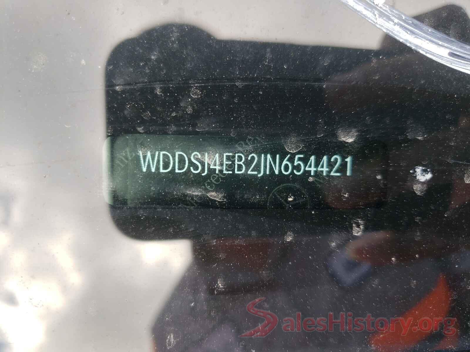 WDDSJ4EB2JN654421 2018 MERCEDES-BENZ CLA-CLASS