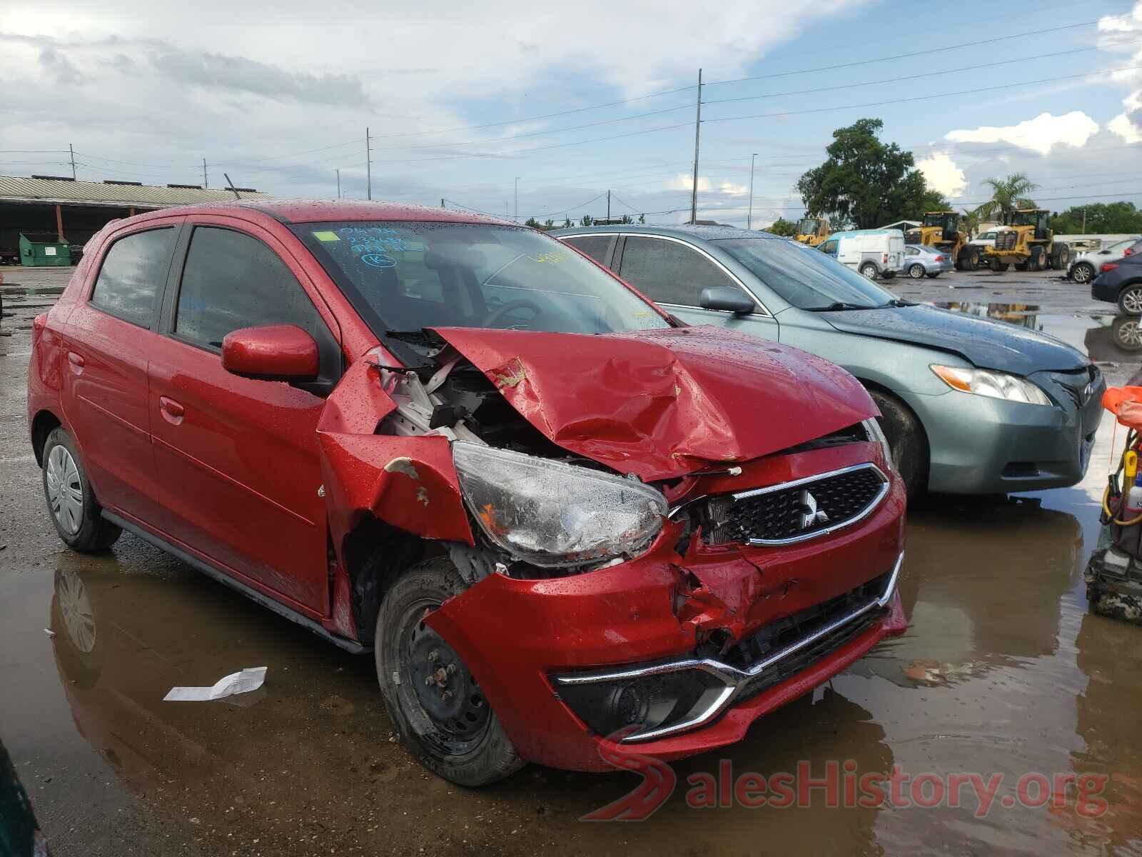 ML32A3HJ9KH007332 2019 MITSUBISHI MIRAGE