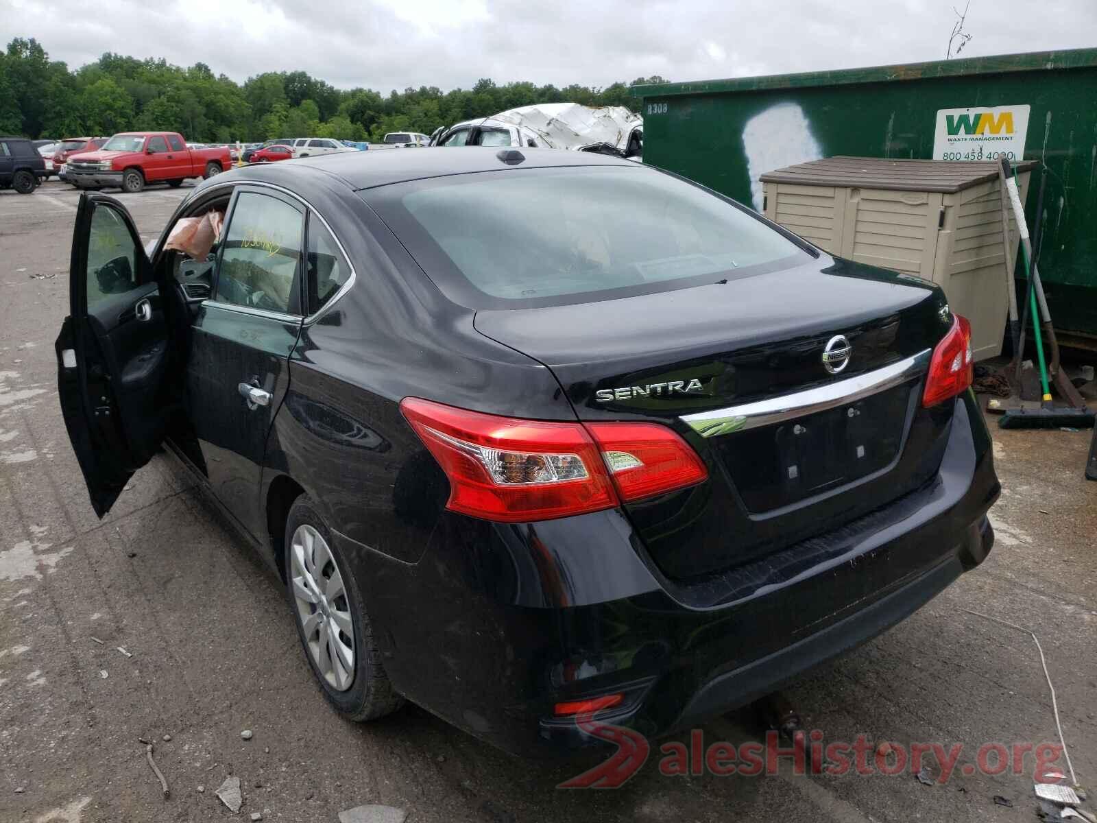 3N1AB7AP7HL685179 2017 NISSAN SENTRA