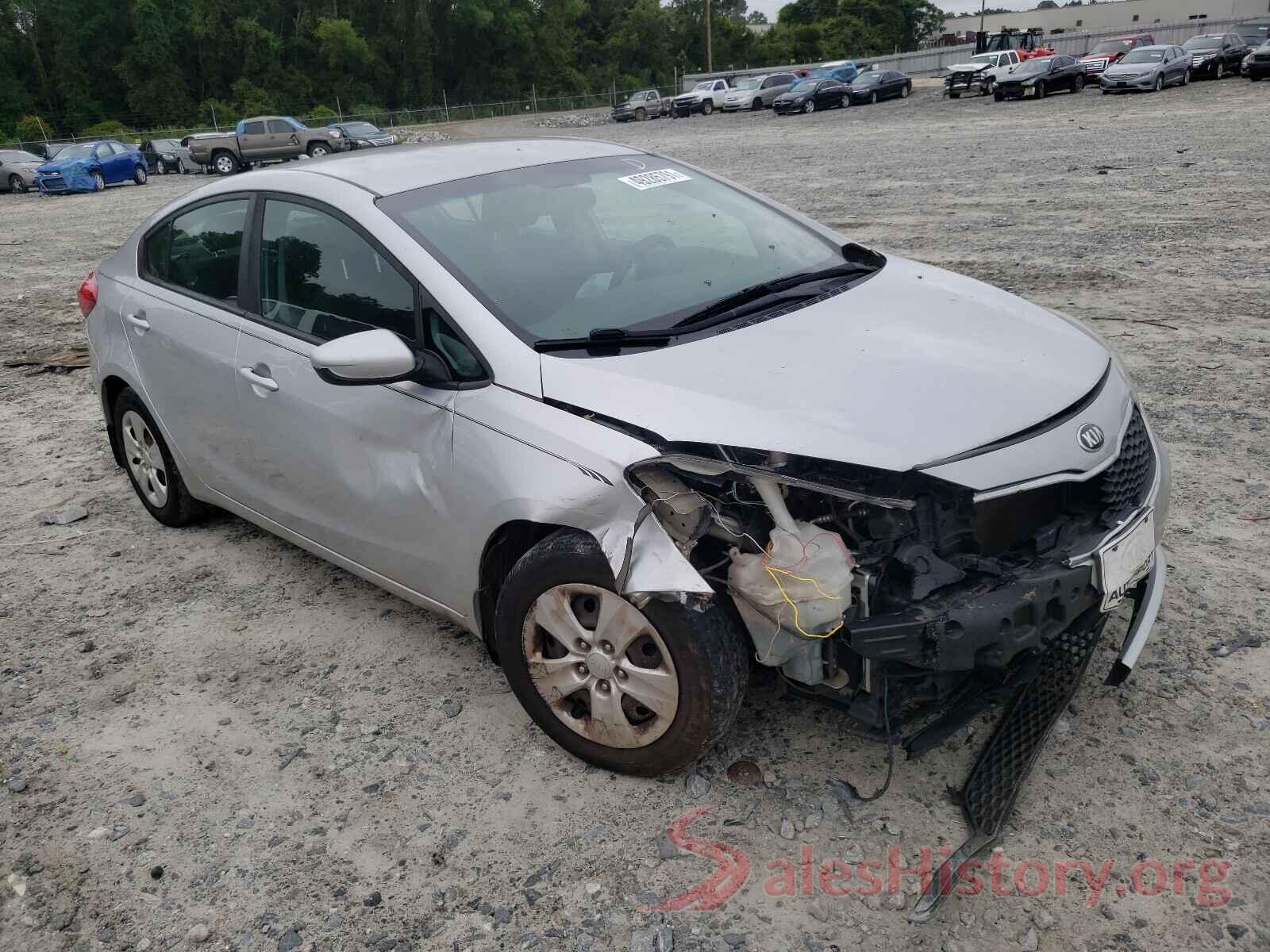 KNAFK4A63G5589814 2016 KIA FORTE