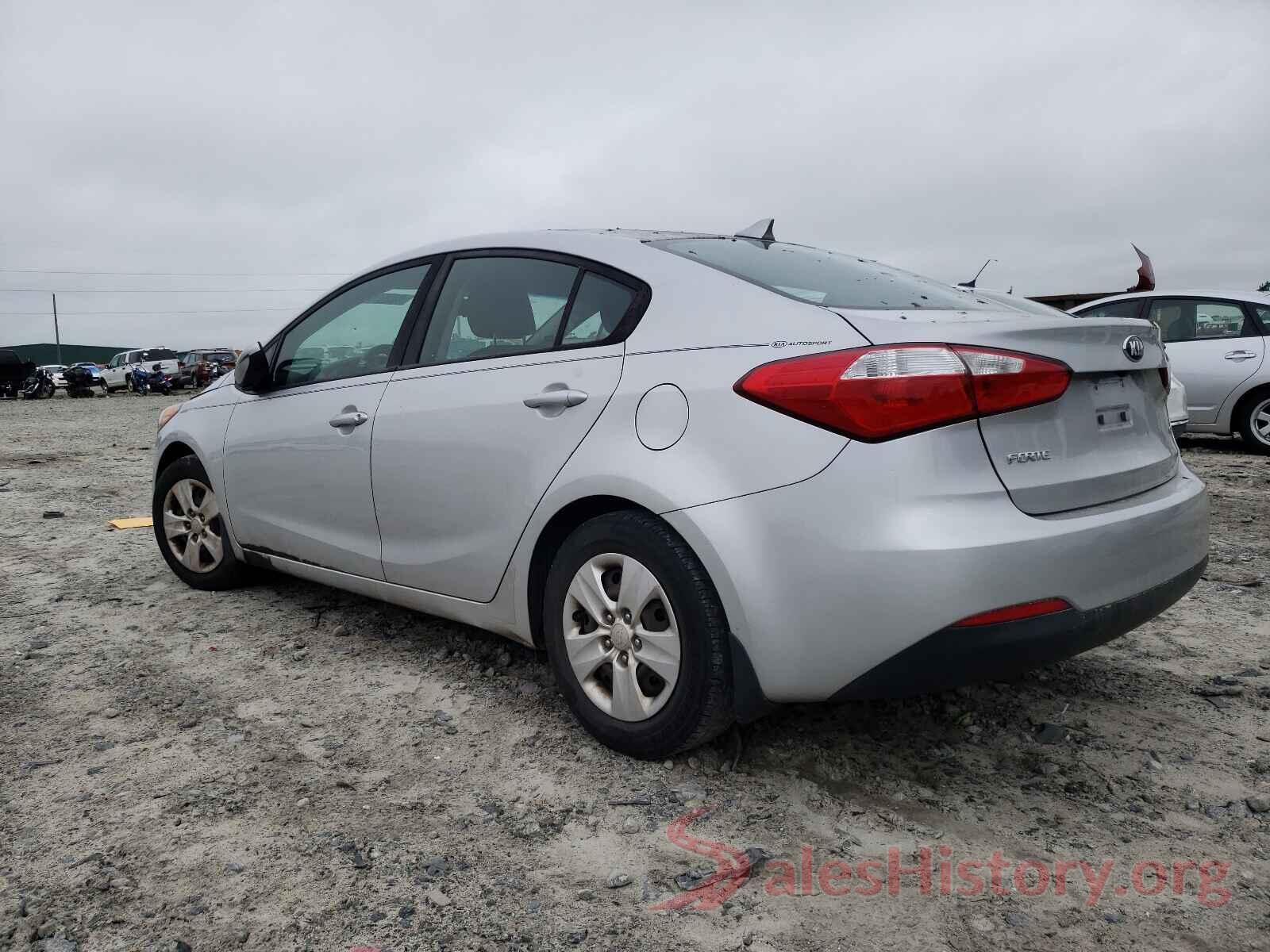 KNAFK4A63G5589814 2016 KIA FORTE