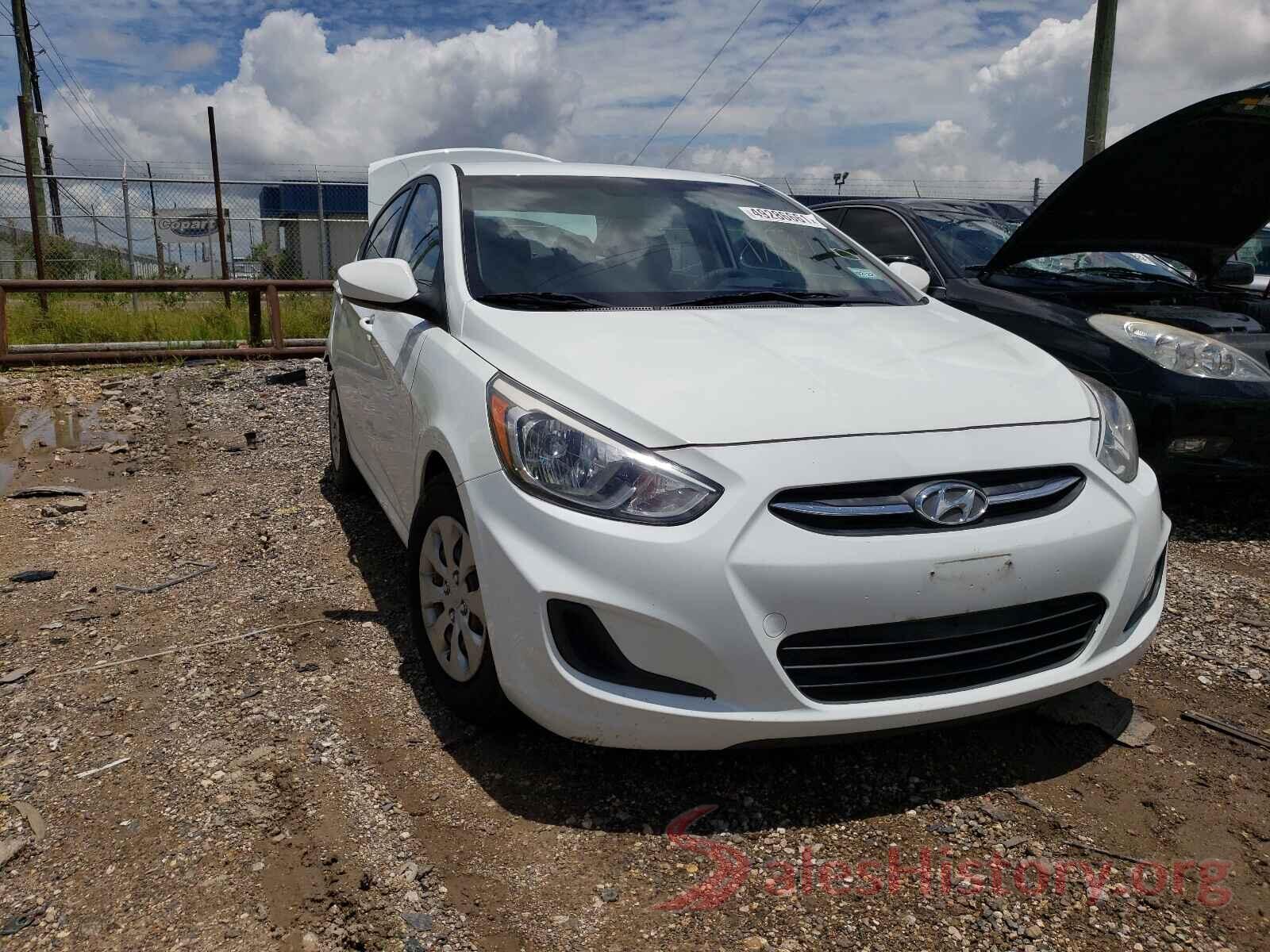 KMHCT4AE7GU119183 2016 HYUNDAI ACCENT