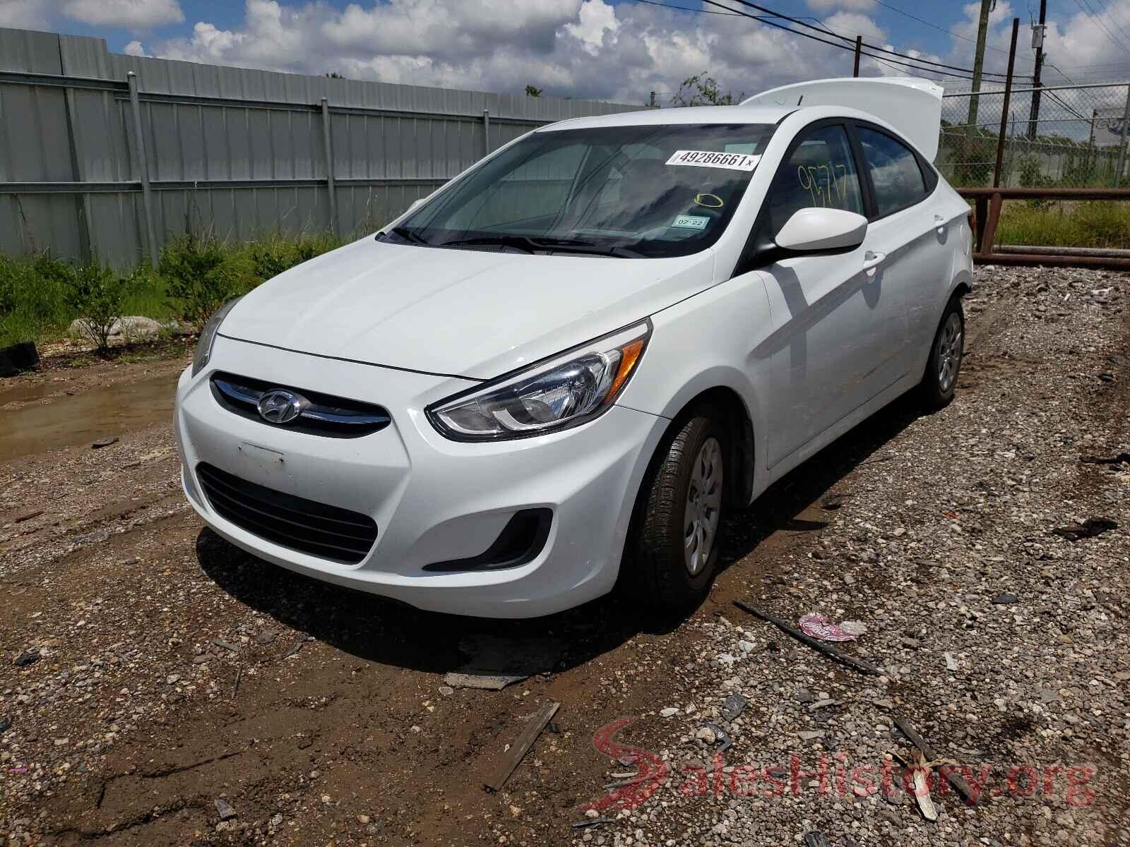 KMHCT4AE7GU119183 2016 HYUNDAI ACCENT