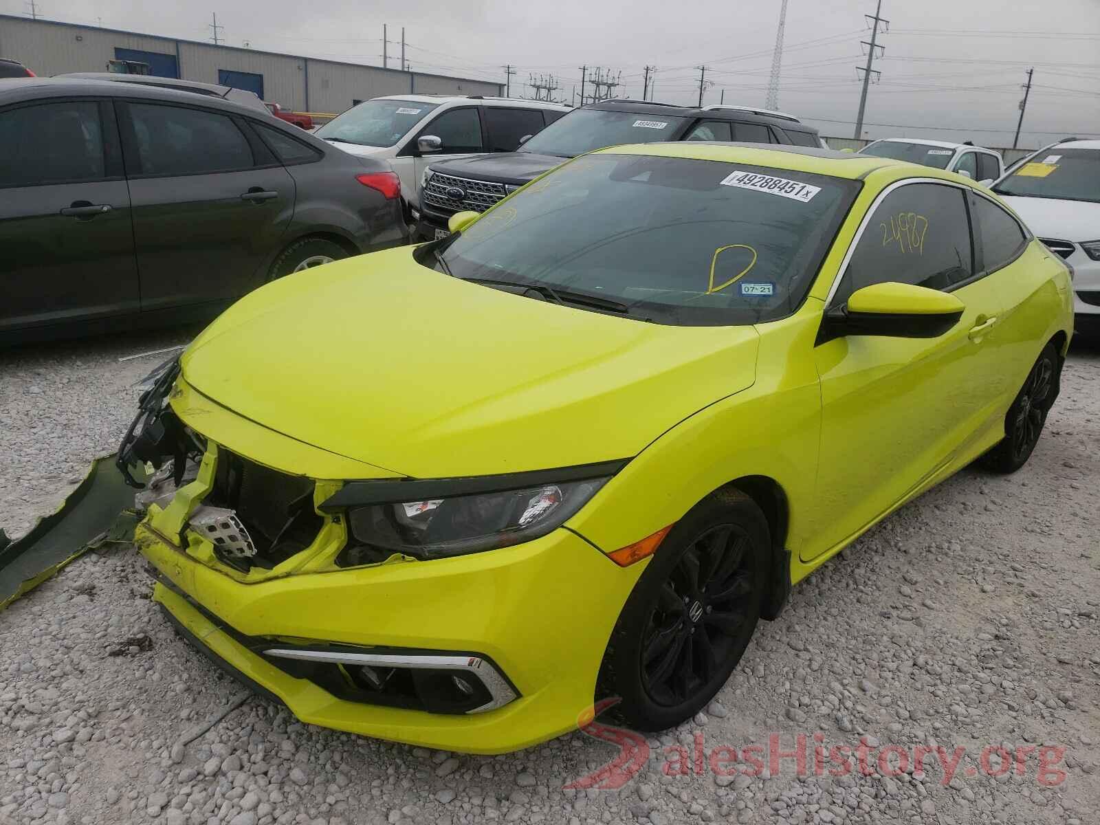 2HGFC3B36KH355653 2019 HONDA CIVIC