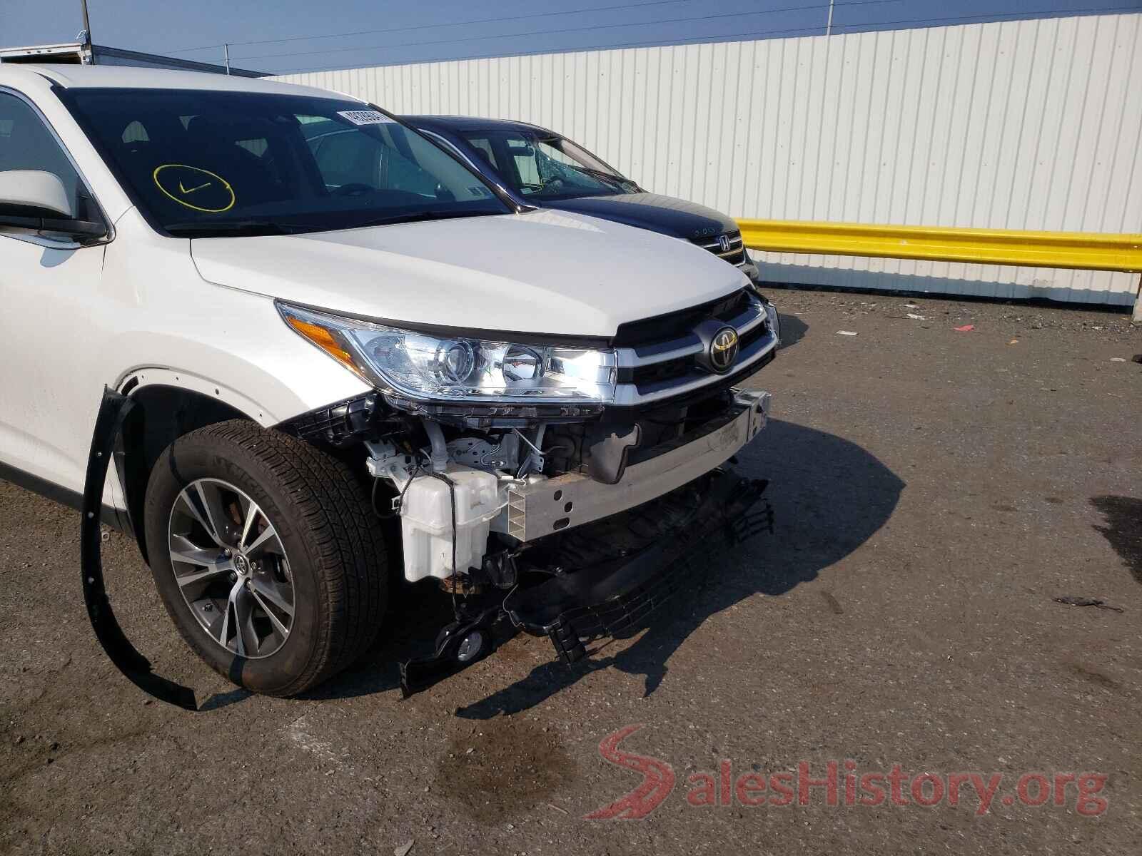 5TDBZRFH5KS737100 2019 TOYOTA HIGHLANDER