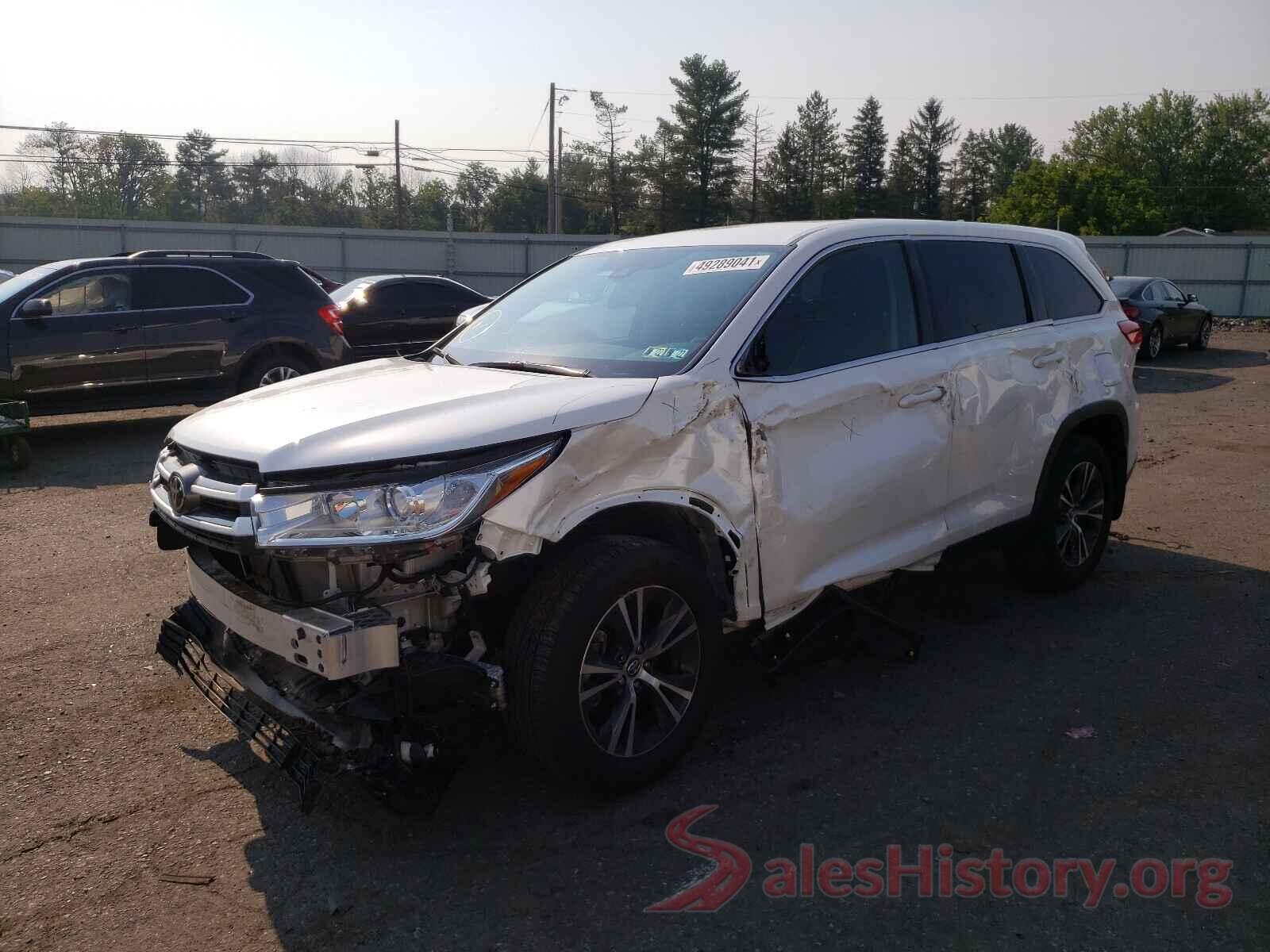 5TDBZRFH5KS737100 2019 TOYOTA HIGHLANDER