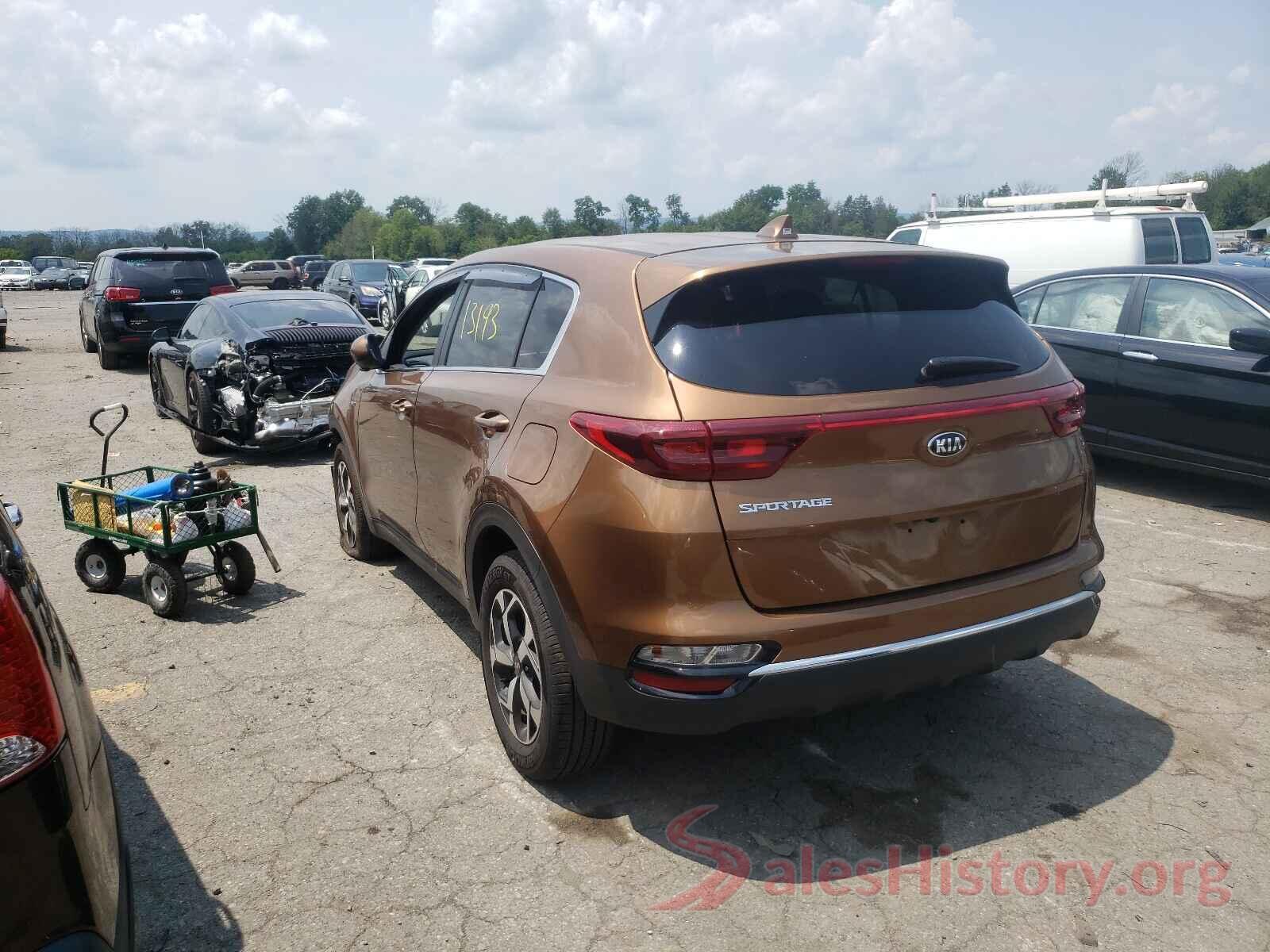 KNDPMCAC7M7884643 2021 KIA SPORTAGE