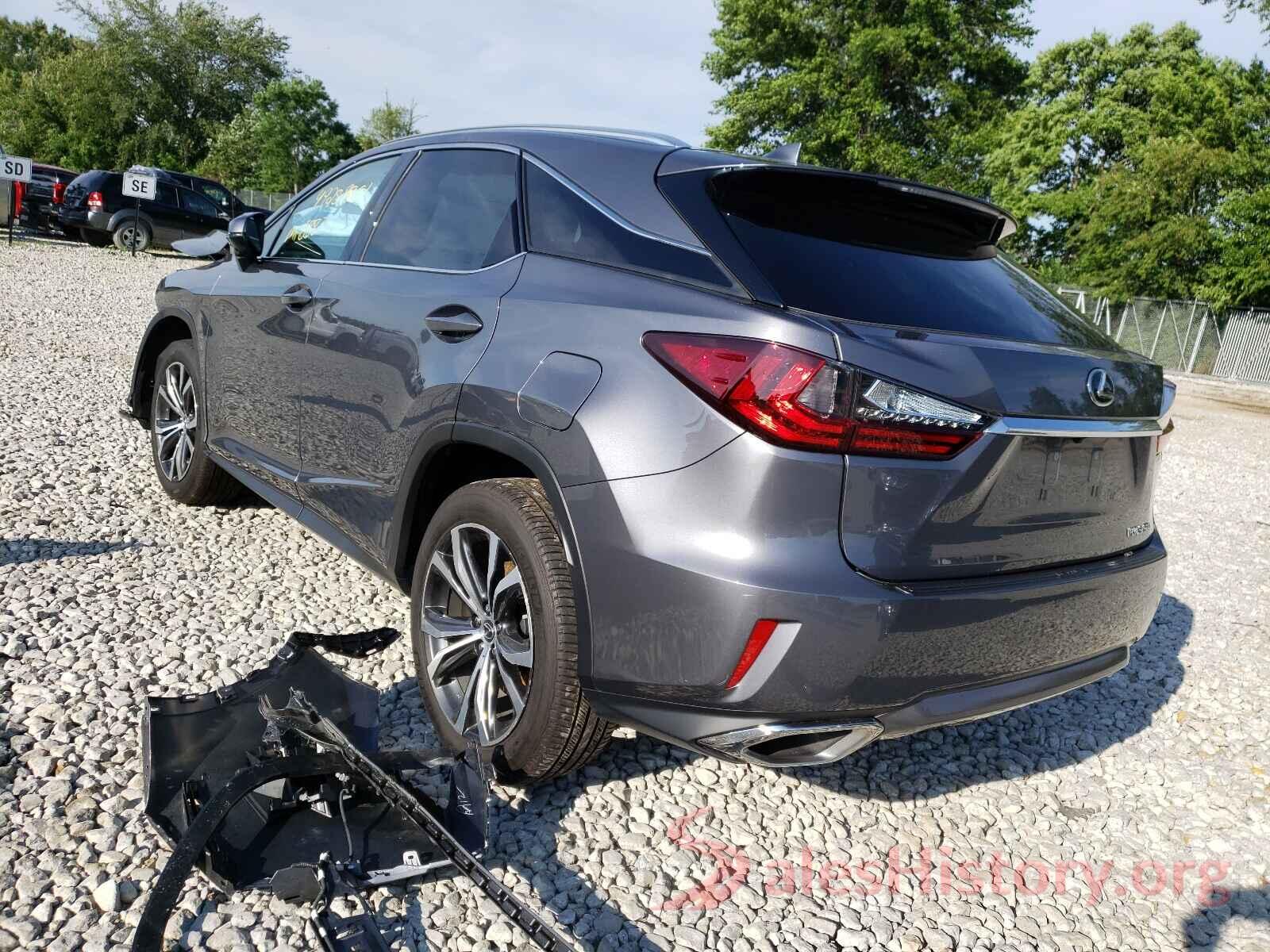 2T2BZMCA9KC188175 2019 LEXUS RX350