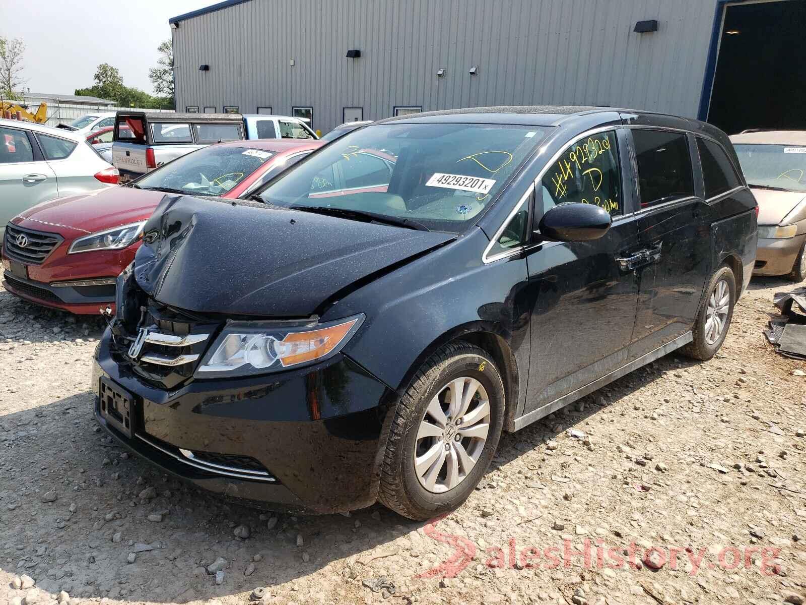 5FNRL5H63GB081494 2016 HONDA ODYSSEY