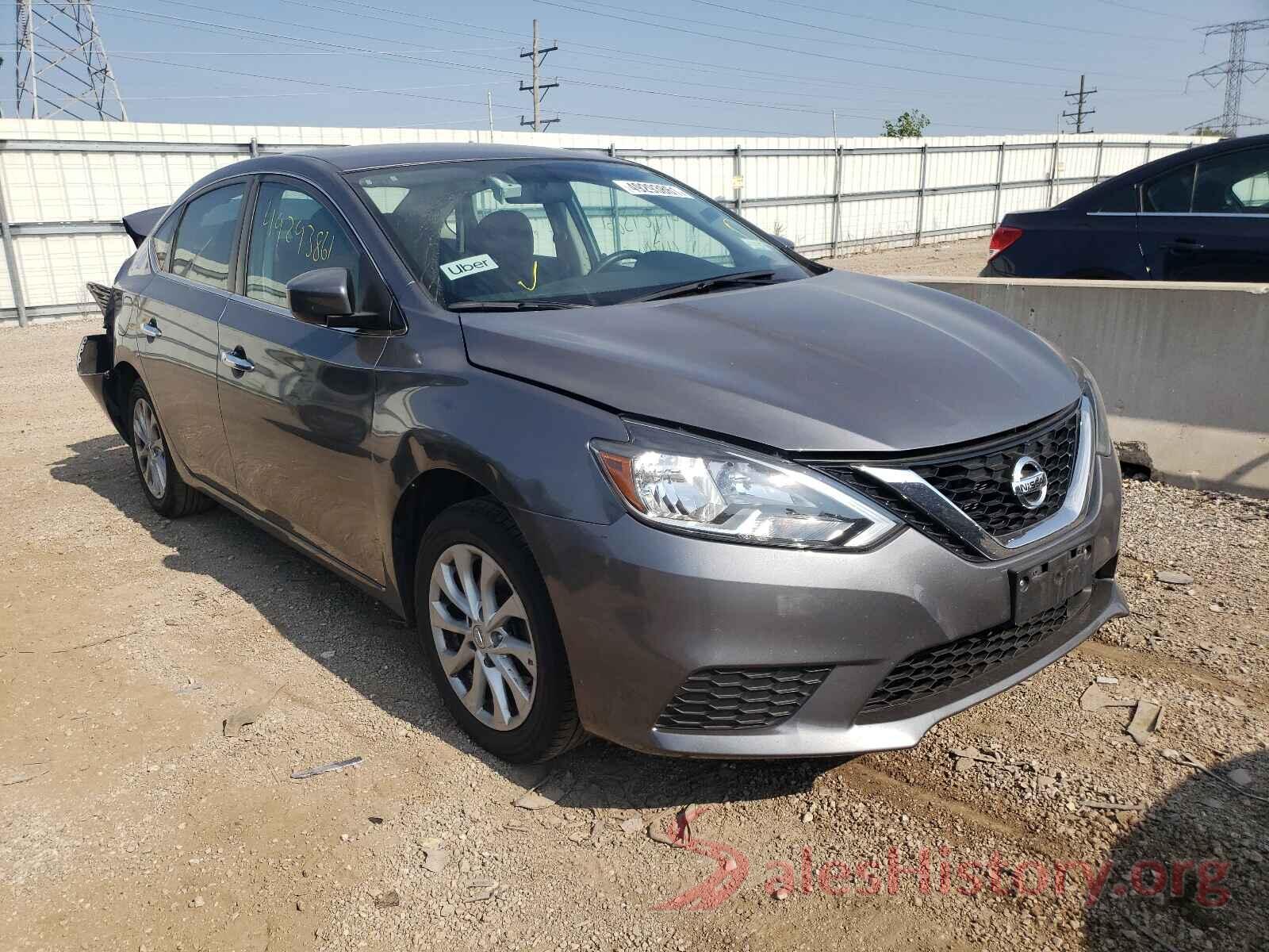 3N1AB7AP5KL626669 2019 NISSAN SENTRA