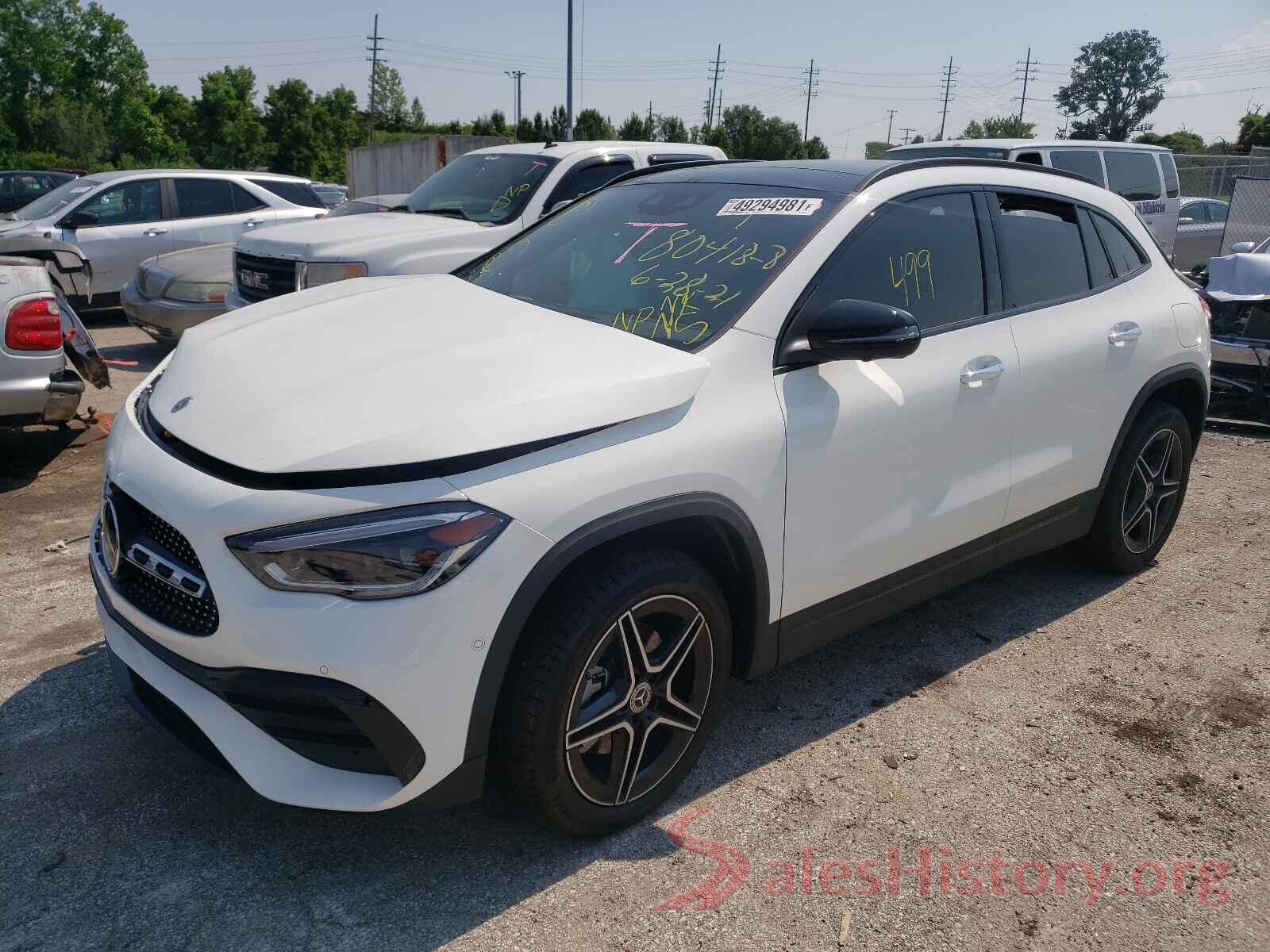 W1N4N4HB9MJ269154 2021 MERCEDES-BENZ GLA-CLASS