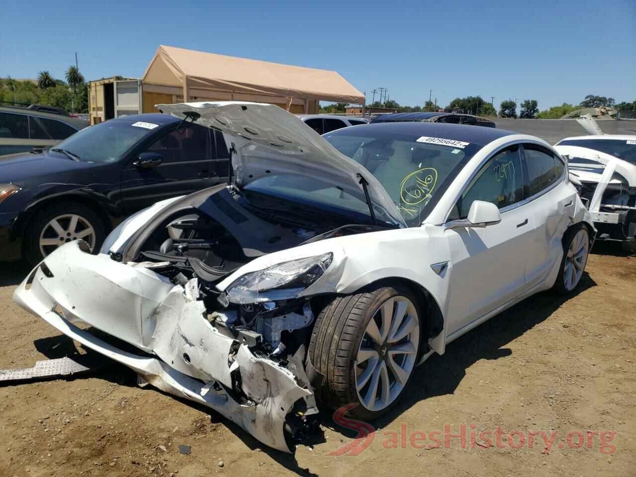 5YJ3E1EB9JF081890 2018 TESLA MODEL 3