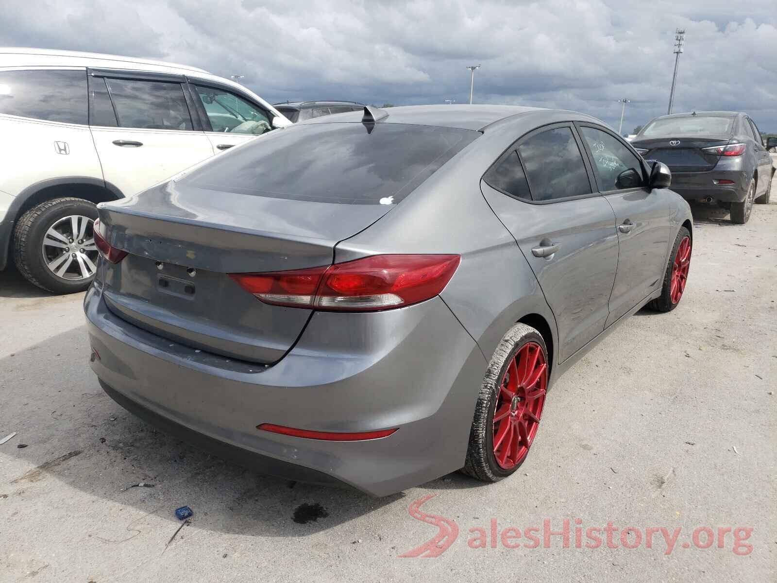 KMHD74LF1HU121205 2017 HYUNDAI ELANTRA