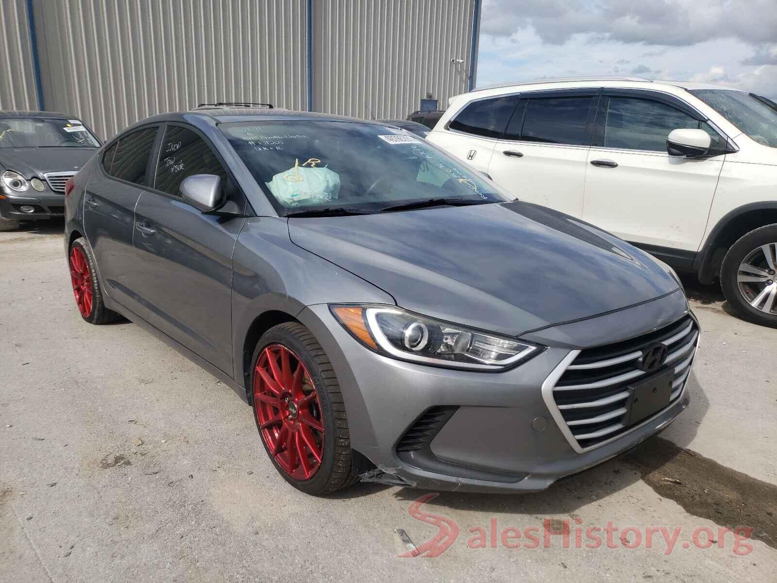 KMHD74LF1HU121205 2017 HYUNDAI ELANTRA