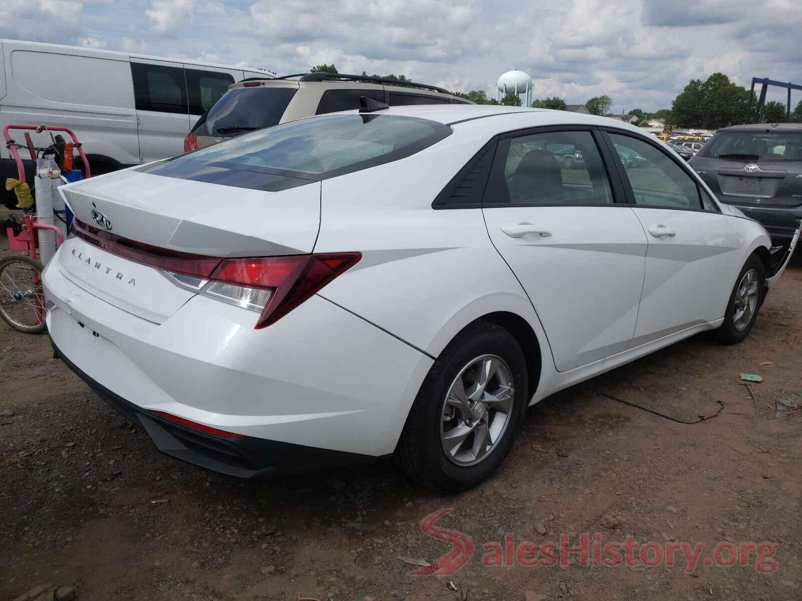 5NPLL4AG5MH043202 2021 HYUNDAI ELANTRA