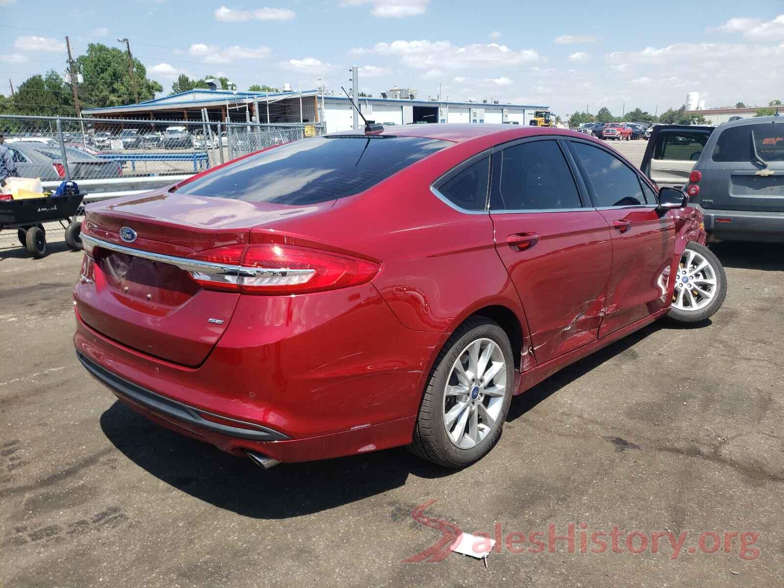 3FA6P0H76HR350158 2017 FORD FUSION