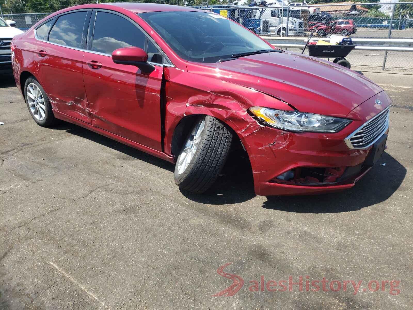 3FA6P0H76HR350158 2017 FORD FUSION