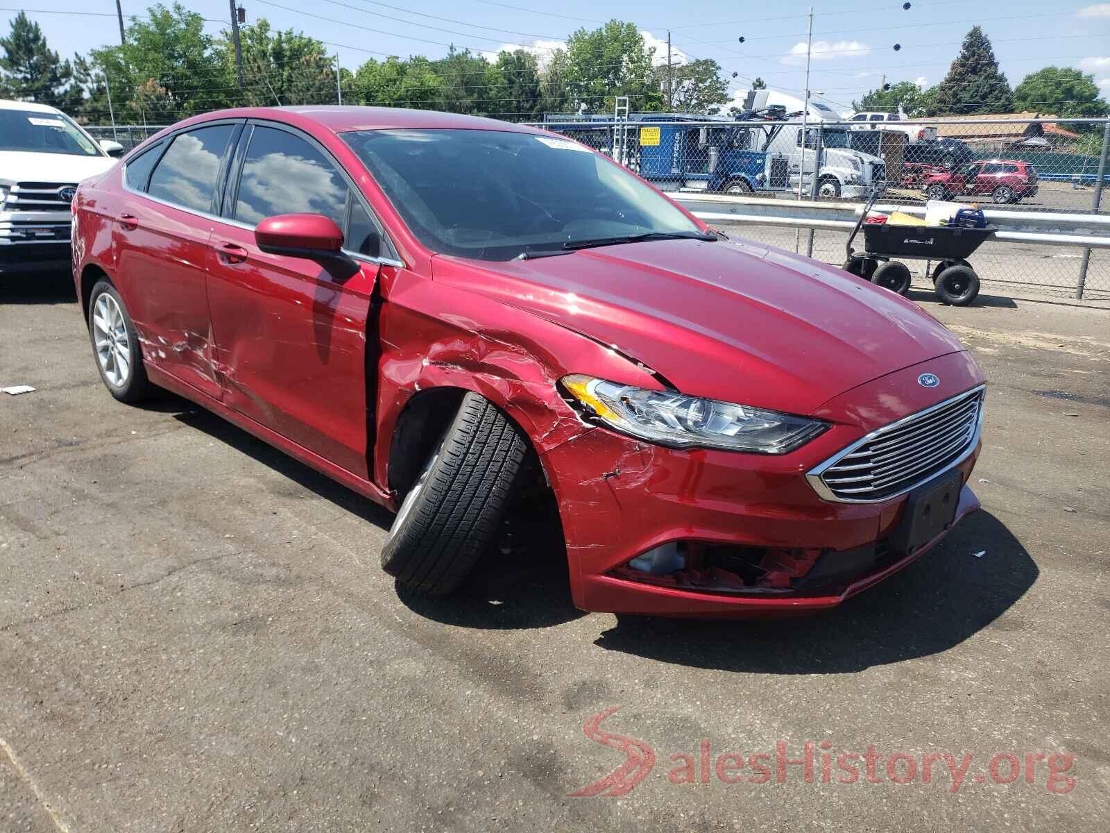 3FA6P0H76HR350158 2017 FORD FUSION