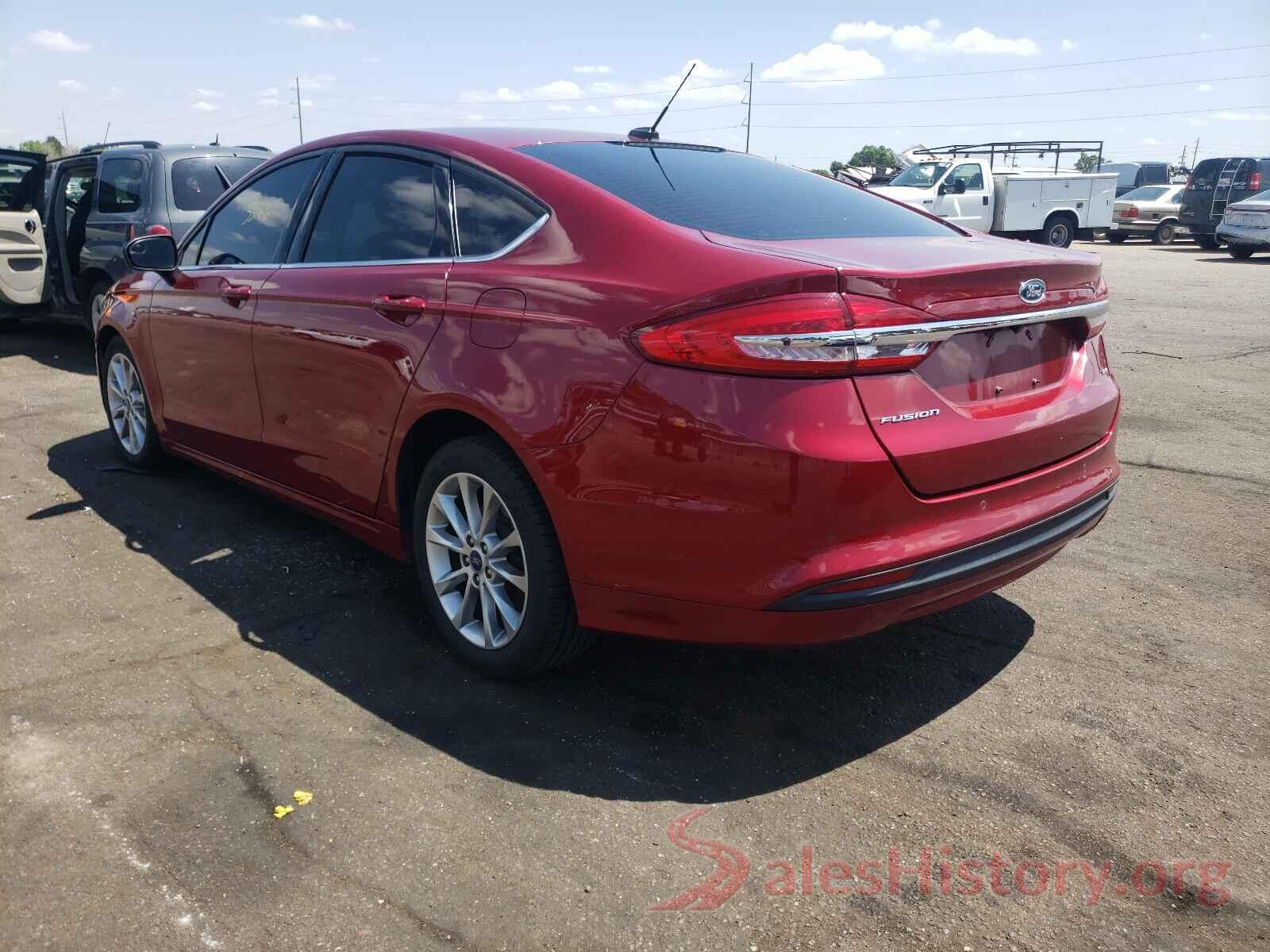 3FA6P0H76HR350158 2017 FORD FUSION