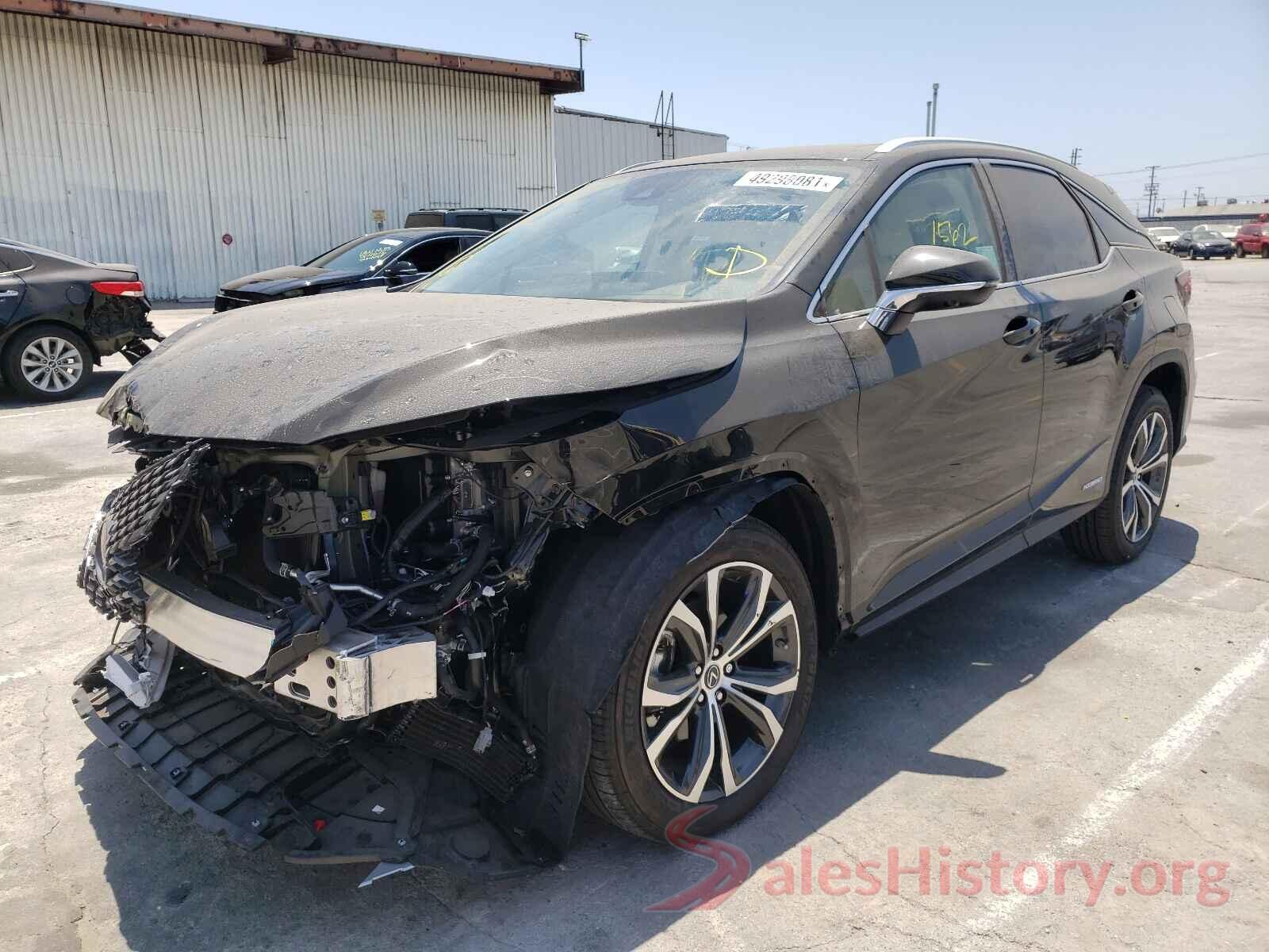 2T2HGMDA9MC066059 2021 LEXUS RX450