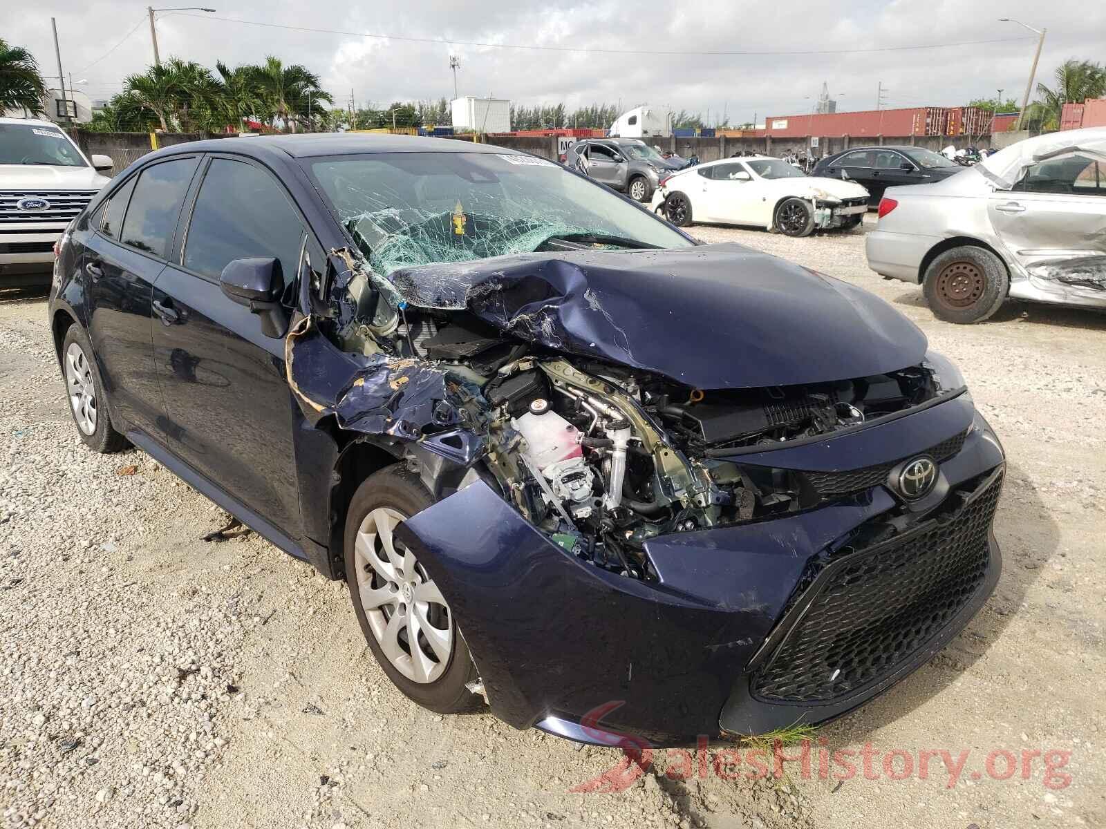 5YFEPRAE2LP057133 2020 TOYOTA COROLLA