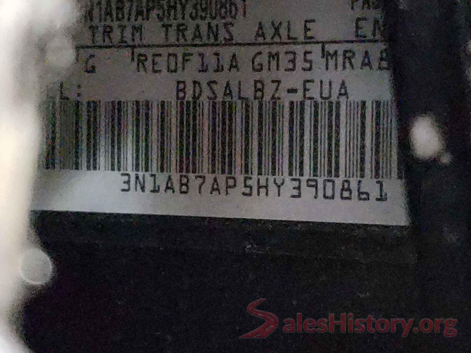 3N1AB7AP5HY390861 2017 NISSAN SENTRA